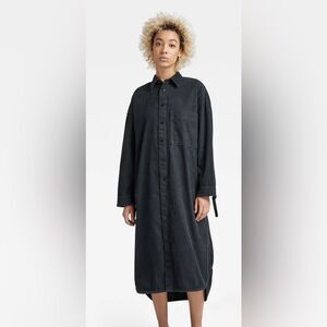 NWT G-Star RAW long shirt dress in gray - size Small - $195 MSRP